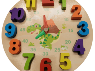 Reloj Didáctico en Madera Montessori
