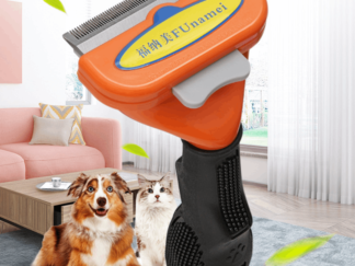 Peine Acicalador Saca Nudos Perro Gato Acero Inox