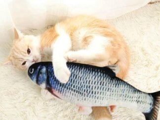 Juguete Pescado Con Movimiento Para Gato Recargable USB