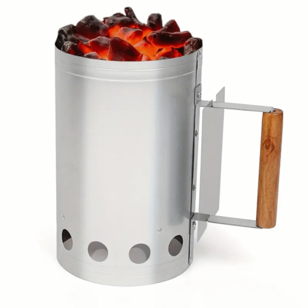 Iniciador De Carbón Parrilla - Encendedor De Carbón - Metal