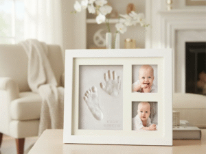 Portarretrato con Huellas para Niños o Mascotas – Recuerdo Perfecto para Siempre