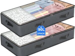 Set de 2 Organizadores De Ropa Bajo Cama