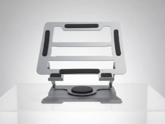 Soporte Notebook Acero Inox Giratorio 360°