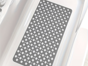 Alfombra Antideslizante Ducha 79x46cm Baño PVC