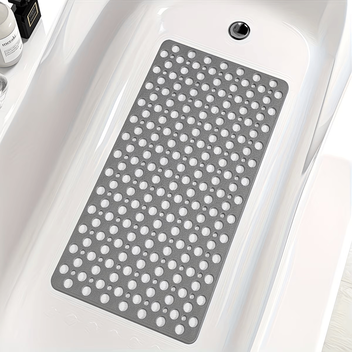 Alfombra Antideslizante Ducha 79x46cm Baño PVC