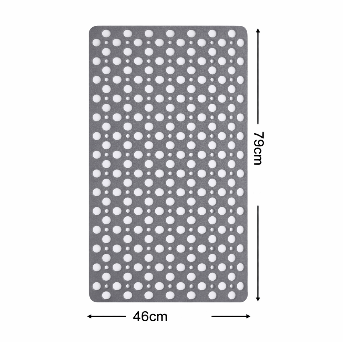 Alfombra Antideslizante Ducha 79x46cm Baño PVC - Image 2