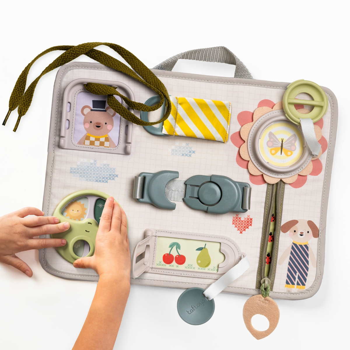 Tablero Actividades Busy Board Bebe 18m Montessori