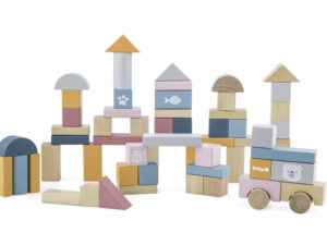 Bloques De Madera PolarB 60 Piezas Niños
