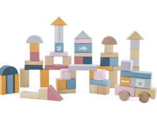 Bloques De Madera PolarB 60 Piezas Niños