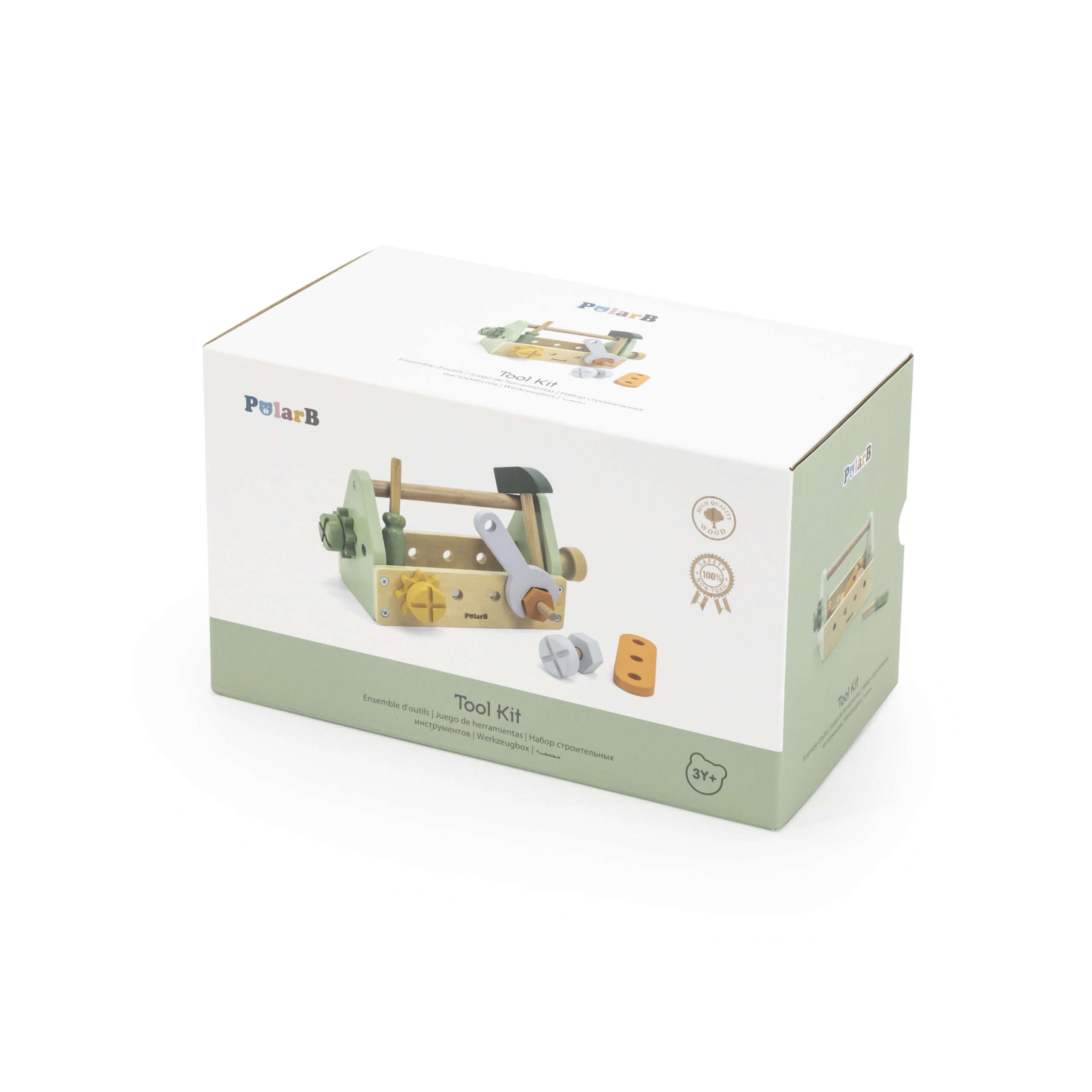 Set Herramientas Madera Niños PolarB 16 Piezas - Image 3