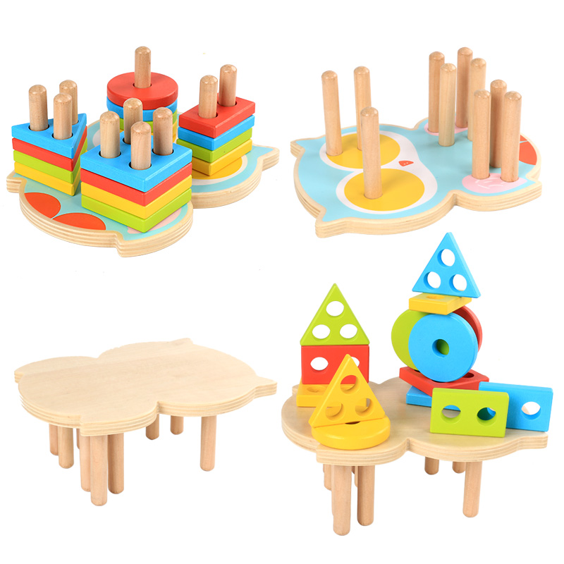 Juego Encastre Madera 16 Piezas Niños - Image 3