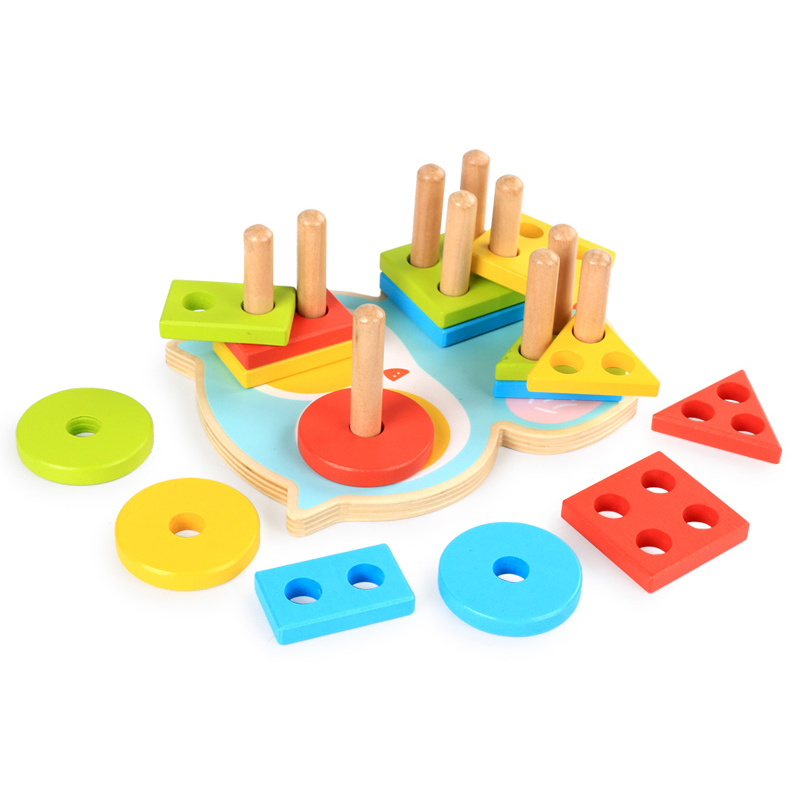 Juego Encastre Madera 16 Piezas Niños - Image 2