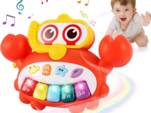 Cangrejo Didáctico Musical Para Bebé Con Piano