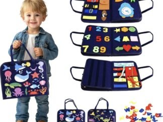 Valija Montessori De Tela Actividades Niños Océano