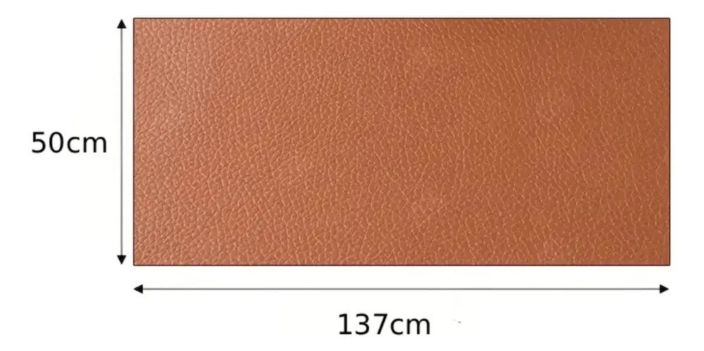 Parche De Reparación De Cuero Adherible 137x50cm Adhesivo - Imagen 13