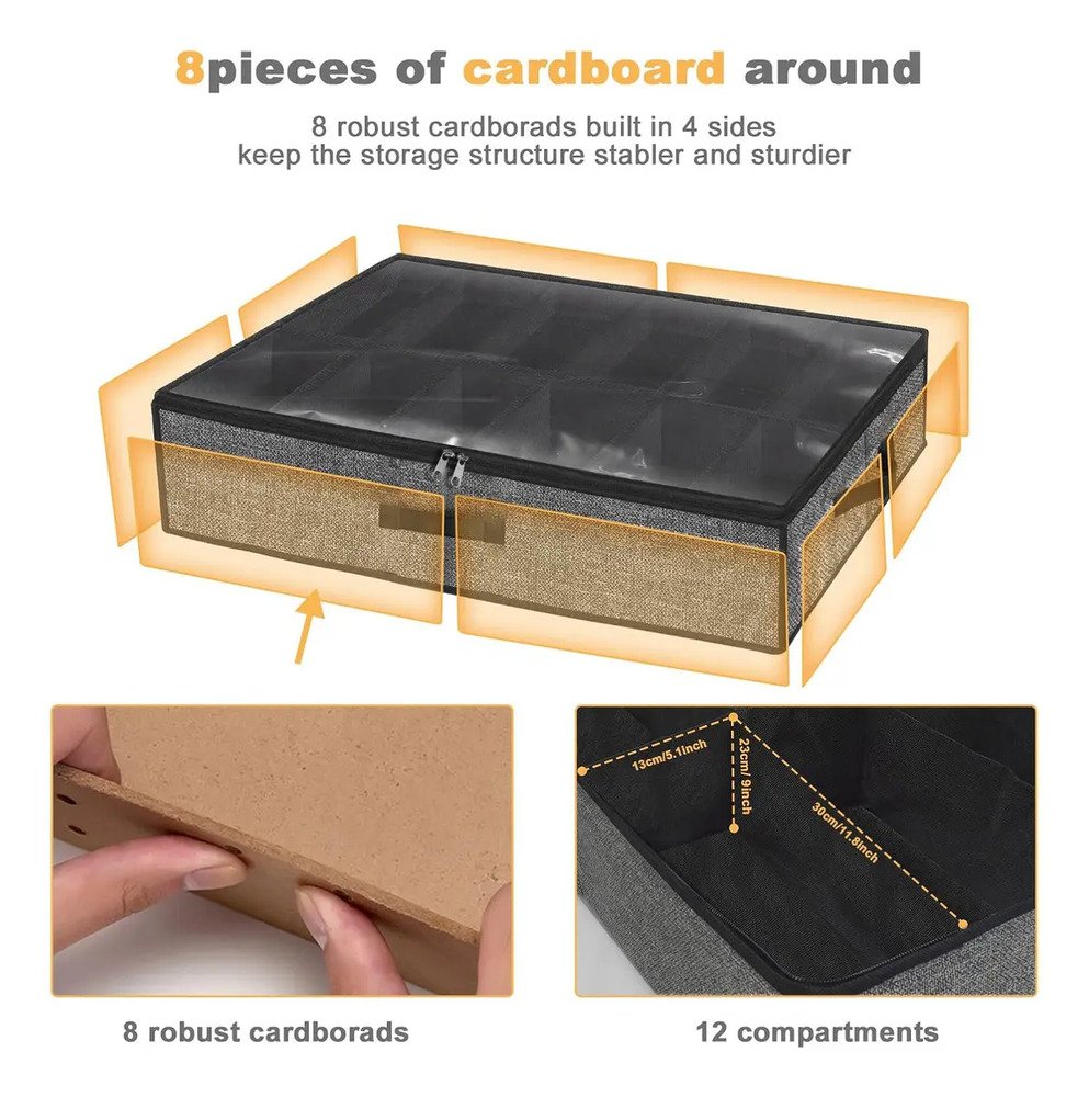 mueble organizador LEIKETE Cajas Para Zapatos - Imagen 4