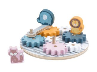 Juego de Engranajes de Madera | Juguete Didáctico
